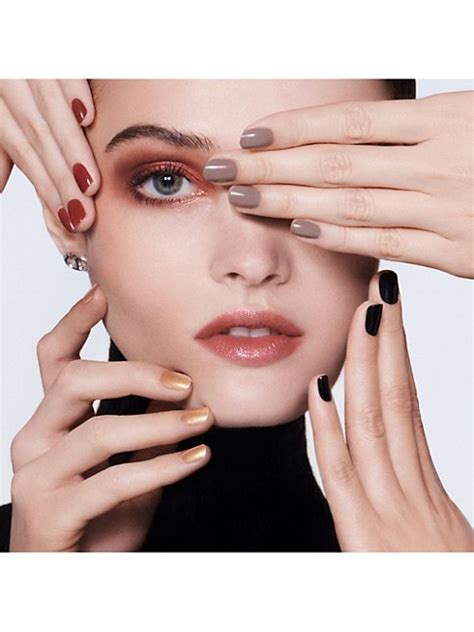 dior blackout nail|Dior french manicure effect.